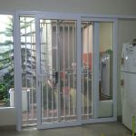 kombinasi pintu tralis besi dan pintu upvc