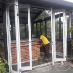 pintu lipat alumunium