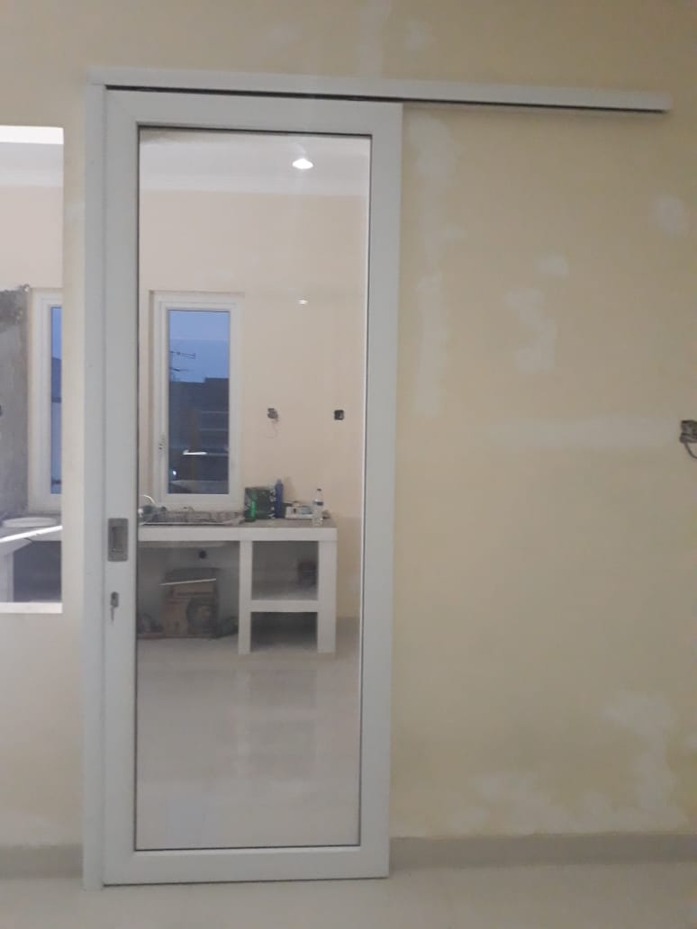 pintu single sliding upvc