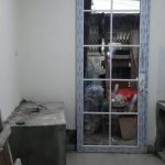 pintu sliding, lis ornamen pemanis kaca,