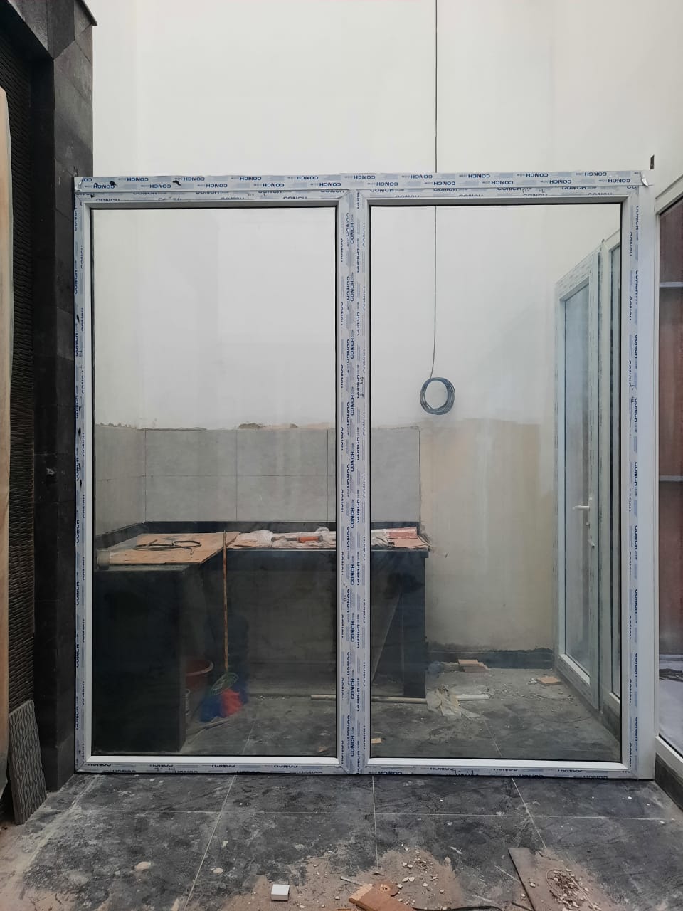 partisi ruangan upvc