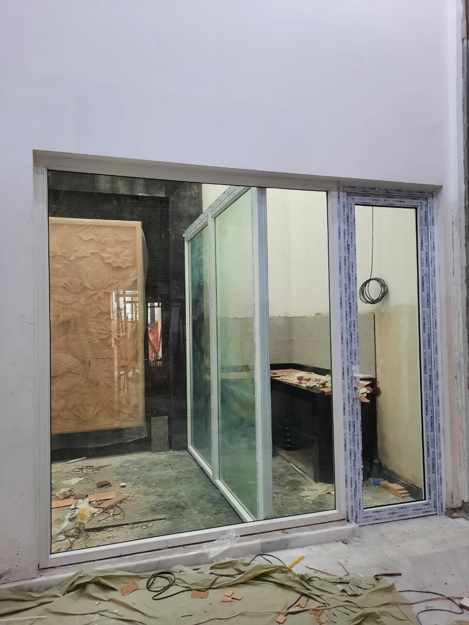 partisi ruangan upvc