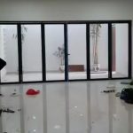 pintu lipat alumunium 6d