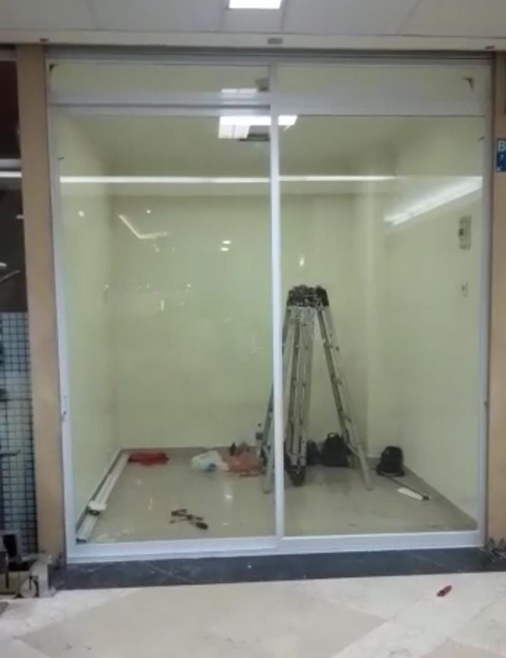 pintu kios pintu sliding alumuniu