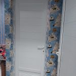 pintu kamar upvc warna puti