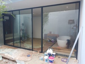 PINTU SLIDING ALUMUNIUM KENDARI