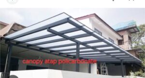 Kanopi Polycarbonate Jakarta: Solusi Atap Modern yang Kokoh, Estetis, dan Tahan Lama