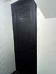 Pintu Swing UPVC Hitam Jakarta | Jasa Pembuatan & Pemasangan Profesional