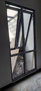 Jendela Double Jungkit UPVC Yogyakarta | Kedap Suara & Hemat Energi